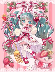 hatsune miku from vocaloid