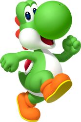 yoshi from super mario bros.