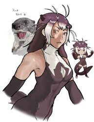 giant otter (kemono friends) from kemono friends