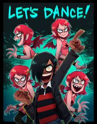 demon hipster chicks from scott pilgrim (series)