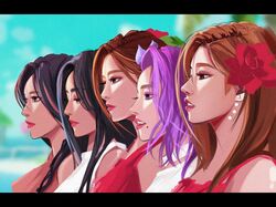 k-pop fan art