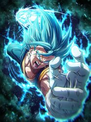 vegetto from dragon ball by mocky art