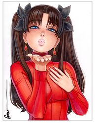 tohsaka rin from fate/stay night by omar dogan