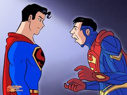 superman from dc comics by brandon santiago