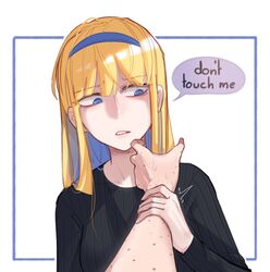 blind girl (popopoka) from original by popopoka