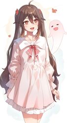 boo tao (genshin impact) from genshin impact by snozaki