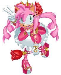 amy rose from sonic (series)