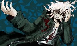 komaeda nagito from danganronpa (series) by spookycatzzz