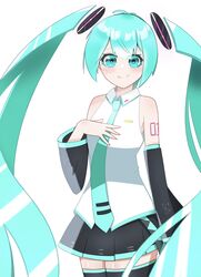 hatsune miku from vocaloid
