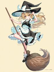 kirisame marisa from touhou by yukinuno