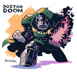 doctor doom from fantastic four by rariatto (ganguri)