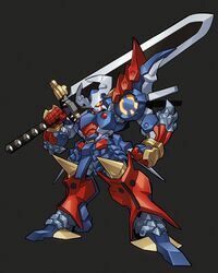 dygenguar from super robot wars by onion maru