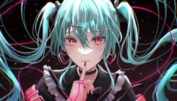 hatsune miku from vocaloid