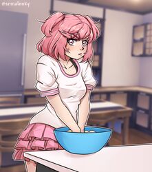 natsuki (doki doki literature club) from doki doki literature club