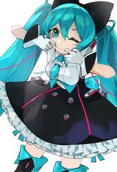 hatsune miku from magical mirai (vocaloid)