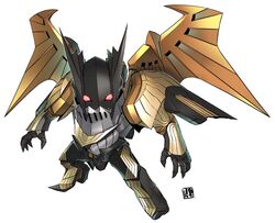 dis astranagant from super robot wars by nakano haito