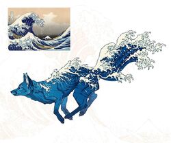 kanagawa okinami ura fan art