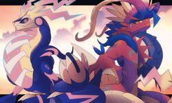 koraidon from pokemon by feyzi