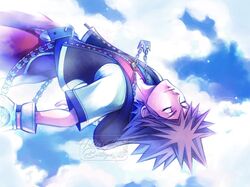 sora (kingdom hearts) from kingdom hearts by hollypolllyy