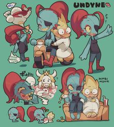alphys from undertale by rikose