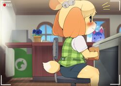 isabelle (animal crossing) from animal crossing by dagasi