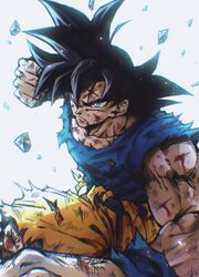 son goku from dragon ball by hashagu