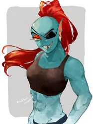 undyne from undertale by corogarucoromo