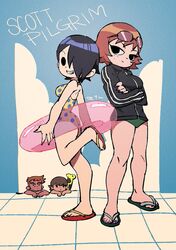 kim pine from scott pilgrim (series) by tetsu (teppei)