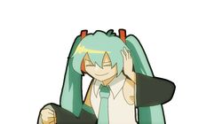 hatsune miku from vocaloid