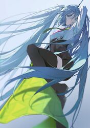 hatsune miku from vocaloid