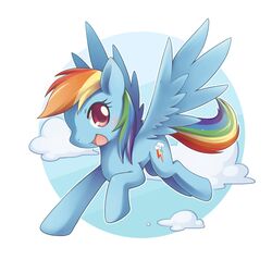 rainbow dash from my little pony by jimmy2929