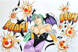 morrigan aensland from marvel vs. capcom