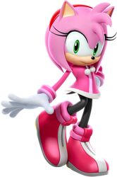amy rose from sonic (series)