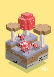 mooshroom from minecraft