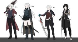 dante (devil may cry) from devil may cry (series)
