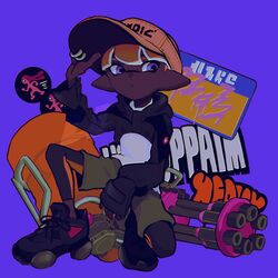 inkling from splatoon (series) by imaikuy0