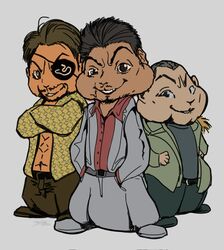 kiryu kazuma from ryuu ga gotoku (series)
