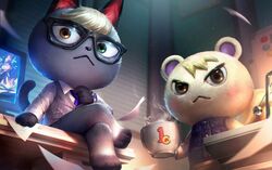 marshal (animal crossing) from animal crossing by kouga (hipporit)