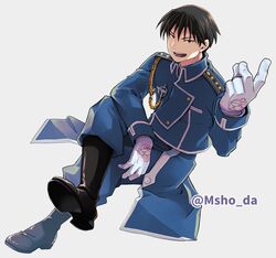 roy mustang from fullmetal alchemist