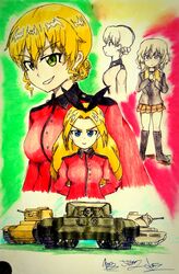 darjeeling (girls und panzer) from girls und panzer