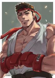 ryu (street fighter) from street fighter by k katora