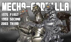 mechagodzilla from godzilla (series)