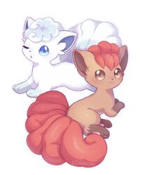 alolan vulpix from pokemon