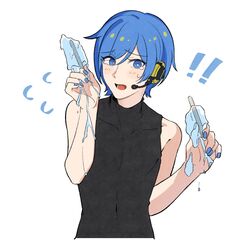 kaito from vocaloid by soup dumplin