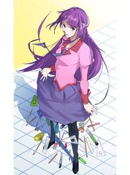 senjougahara hitagi from bakemonogatari