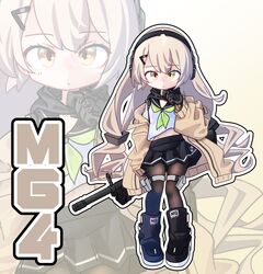 mg4 (girls' frontline) from girls frontline
