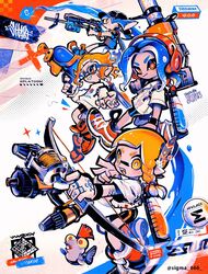 inkling girl from splatoon (series)