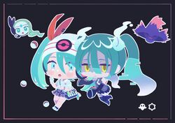 ghost miku (project voltage) from pokemon