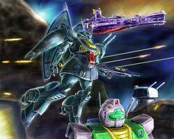core fighter from gundam by poteto335