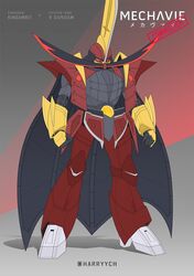 kingambit from gundam by harryych